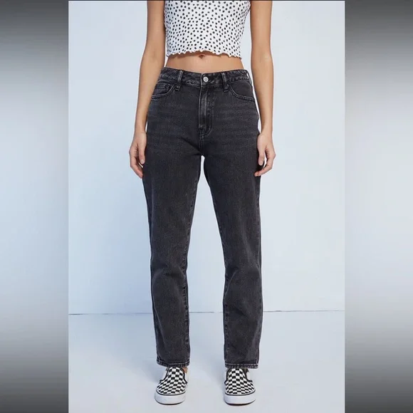 PAC SUN Black Mom Jean Size 24 - Picture 1 of 9